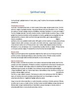 Konspekts 'Spiričuels', 1.