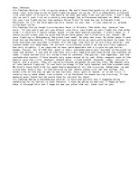Eseja 'A Mock Letter of Someone in the Civil War', 1.