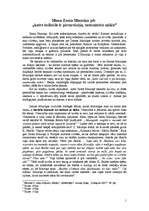 Eseja 'Mana Zenta Mauriņa jeb „katrs indivīds ir pirmreizēja, neatminēta mīkla”', 1.