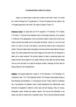 Konspekts 'Communication Culture in Japan', 1.