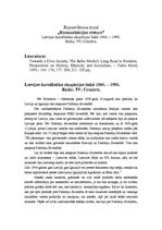 Konspekts 'Latvijas žurnālistika okupācijas laikā (1940-1990)', 1.