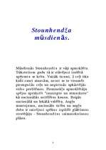 Referāts 'Stounhedža', 9.