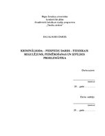 Diplomdarbs 'Kriminālsoda - piespiedu darbs - tiesiskais regulējums, piemērošanas un izpildes', 2.