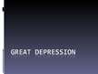 Prezentācija 'The Great Depression', 1.