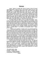 Konspekts 'Sokrats ', 1.