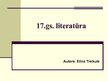 Prezentācija '17.gadsimta literatūra', 1.