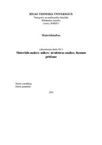 Paraugs 'Materiālu makro-mikro struktūras analīze, lūzumu pētīšana', 1.