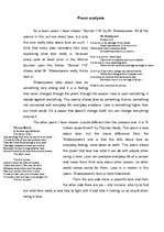 Konspekts 'Poem Analysis', 1.