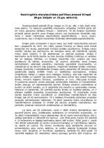 Eseja 'Nozīmīgākie starptautiskās politikas procesi Eiropā 20.gs. beigās un 21.gs. sāku', 1.