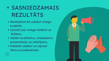 Prezentācija 'Veselības mācības prezentācija par miega kvalitāti un ietekmi uz ikdienu', 4.