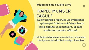 Prezentācija 'Veselības mācības prezentācija par miega kvalitāti un ietekmi uz ikdienu', 8.