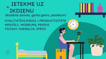 Prezentācija 'Veselības mācības prezentācija par miega kvalitāti un ietekmi uz ikdienu', 18.