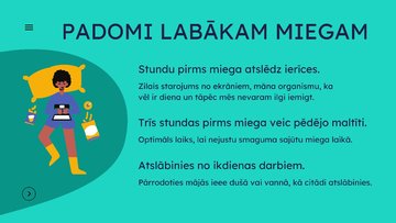 Prezentācija 'Veselības mācības prezentācija par miega kvalitāti un ietekmi uz ikdienu', 23.