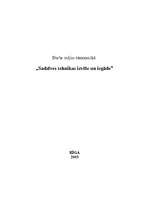 Referāts 'Sadzīves tehnikas izvēle un iegāde', 1.