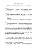 Eseja 'Aktuālākās sociālās problēmas', 1.