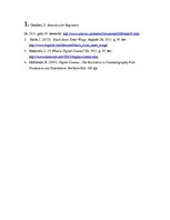 Referāts 'Kino digitalizācija. Digitālais kino un analogā kino tradicionālā estētika', 9.