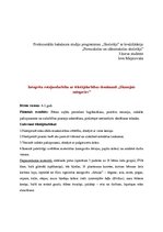 Konspekts 'Integrēta rotaļnodarbība tēlotājmākslā', 2.