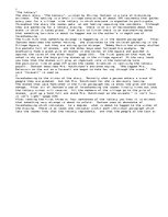 Eseja '"The Lottery" by Shirley Jackson Is a Tale of Disturbing Evilness', 1.