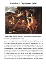 Konspekts 'Nikolā Pusēns "Apollons un Dafne"', 1.