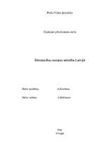 Referāts 'Būvniecības nozares attīstība Latvijā', 1.