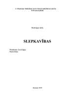 Eseja 'Slepkavības', 1.