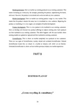 Biznesa plāns 'Business Plan of "Green Recycling & Consultancy"', 26.