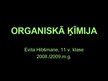 Prezentācija 'Organiskā ķīmija, krustvārdu mīkla', 1.