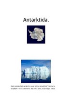 Konspekts 'Antarktīda', 1.
