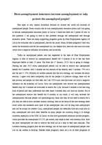 Eseja 'Does Unemployment Insurance Increase Unemployment or Only Protect the Unemployed', 1.