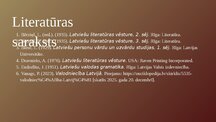 Prezentācija 'Latviešu literārās valodas izveide un attīstība 17.–18. gs.', 20.
