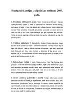 Referāts 'Politisko notikumu TOP 2007', 1.