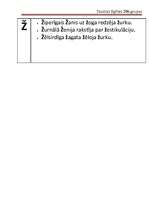 Konspekts 'Trīs teikumi uz katra alfabēta burta', 9.