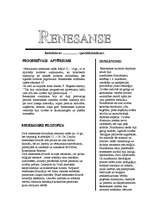 Konspekts 'Renesanse', 2.