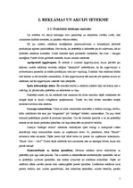 Referāts 'Reklāmas un akciju ietekme uz pircēju uzvedību pārtikas tirdzniecības uzņēmumos', 5.