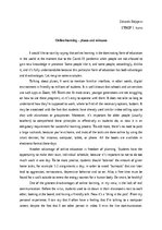 Eseja 'Online learning - pluses and minuses', 1.