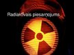 Prezentācija 'Radioaktīvais piesārņojums', 1.