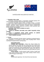 Konspekts 'Jaunzēlandes Paralimpiskā komiteja', 1.