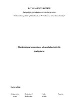 Referāts 'Planšetdatoru izmantošana sākumskolas izglītībā', 1.