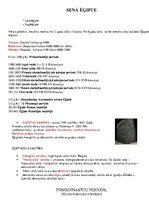 Konspekts 'Senā Ēģipte, kopsavilkums', 1.