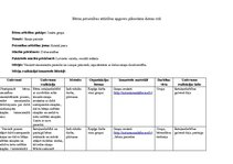 Prakses atskaite 'Bērna personības attīstības apguves plānošana dienas ritā', 1.