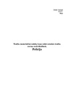 Eseja 'Policija', 1.