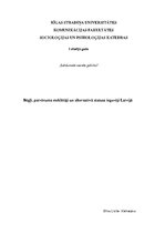 Konspekts 'Bēgļi, patvēruma meklētāji un alternatīvā statusa ieguvēji Latvijā', 1.