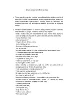 Konspekts 'Zinaīdas Lazdas dzejas analīze', 1.