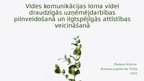 Prezentācija 'Vides komunikācijas loma videi draudzīgās uzņēmējdarbības pilnveidošanā un ilgts', 1.