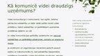 Prezentācija 'Vides komunikācijas loma videi draudzīgās uzņēmējdarbības pilnveidošanā un ilgts', 5.