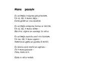 Eseja 'Mana pasaule', 1.