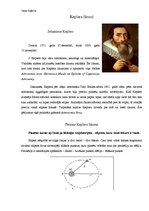 Konspekts 'Keplera likumi', 1.