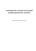 Referāts 'Uzņēmējdarbības bremzējošie un veicinošie apstākļi', 1.