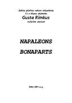 Referāts 'Imperators Napaleons Bonaparts', 8.