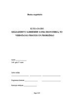 Referāts 'Krājaizdevu sabiedrību loma ekonomikā, to veidošanās process un problēmas', 1.
